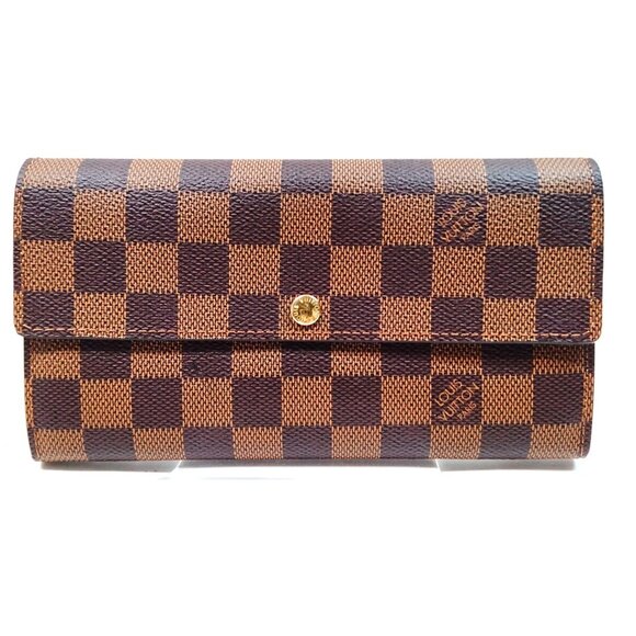 Louis Vuitton Brown Damier Wallet mon-562-092225 - Picture 1 of 9